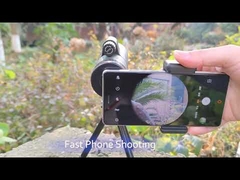 منظار أحادي للرؤية الليلية عالي القوة مع حامل للهواتف الذكية