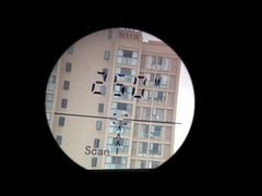 وضع المسح الضوئي 2000 متر 8x25 مللي متر جهاز تحديد المدى بالليزر للصيد مقاوم للغبار