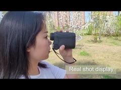 6X للرؤية الليلية نطاق مكتشف الليزر مناظير المدى ومكتشف السرعة