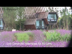 منظار ثنائي مقاوم للماء 8x32 قابل للطي ED للبالغين والأطفال