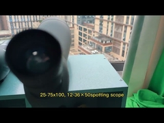 نطاق اكتشاف لمسافات طويلة بزاوية عملاقة 25-75 × 100 مم لعلم الفلك