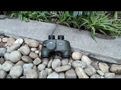 منظار بحري بصري 7x50 10x50 مع بوصلة ومحدد مسافة