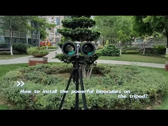 15-180x80 الفلك في الهواء الطلق تلسكوب ثنائي الشاشة الكبيرة عدة طبقات البصرية